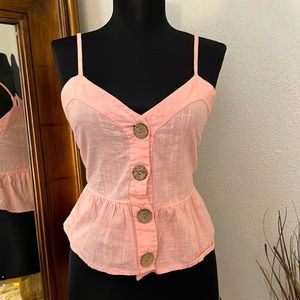 Spaghetti Strap TankTop, size M, Pink